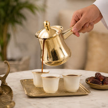 Luxury Gold Stainless Steel Tea Pots with Lid 3 Piece Set 250,350,550ML