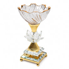 Luxury Gold-Crystal Glass Pedestal Candy Bowls-Single