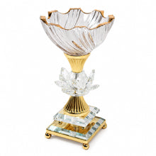 Luxury Gold-Crystal Glass Pedestal Candy Bowls-Single