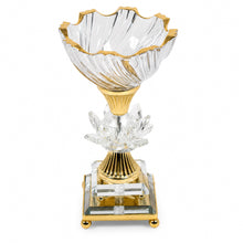 Luxury Gold-Crystal Glass Pedestal Candy Bowls-Single