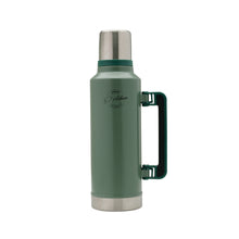 El Adham 1.9 L Stainless Steel Vacuum Flask with Handle and Cup, Green