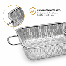 35CM Mesh Perforated Steaming & Draining Tray