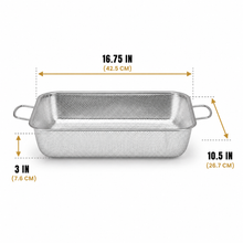 35CM Mesh Perforated Steaming & Draining Tray
