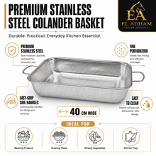 40CM Mesh Perforated Steaming & Draining Tray