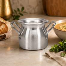 Traditional Yemeni-Style Soup Berm with Handles, Small 7 Inch