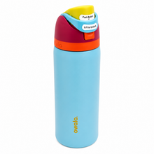 Owala FreeSip 32 oz Insulated Stainless Steel Water Bottle with Flip Straw Lid – Blue