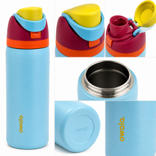 Owala FreeSip 32 oz Insulated Stainless Steel Water Bottle with Flip Straw Lid – Blue