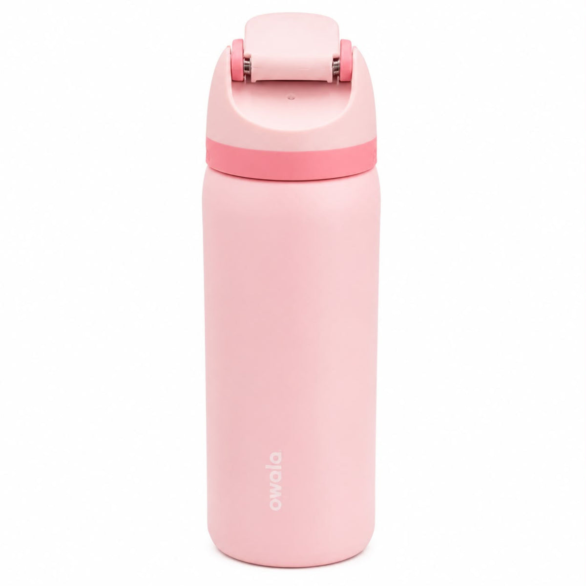 Owala FreeSip Insulated Stainless Steel Water Bottle with Flip Straw Lid, 32 oz, Pink