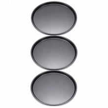 3-Piece Springform Cake Pan Set – 10.25", 11.5" & 12.5" Round Baking Pans for Cheesecake, Cakes & Pizza