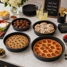 4-Piece Round Baking Pan Set – 9.75, 10.5, 12 & 12.75 Inch