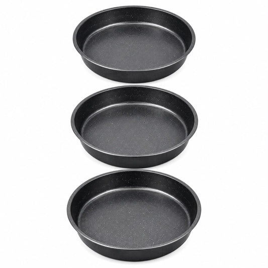 3-Piece Round Baking Pan Set – 11.25, 12.75 & 14.25 Inch