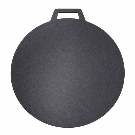 Round Stovetop Heat Diffuser Plate with Handle, 17.5 Inch