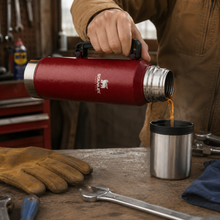 Stanley Classic 1.4L Vacuum Insulated Thermos with Handle – Burgundy