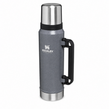 Stanley Classic 1.4L Vacuum Insulated Flask & Travel Thermos with Handle and Cup Lid – Gray