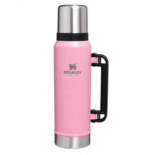 Stanley Classic 1.4L Vacuum Insulated Flask & Travel Thermos with Handle and Cup Lid – Pink