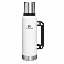 Stanley Classic 1.4L Vacuum Insulated Flask & Travel Thermos with Handle and Cup Lid – White