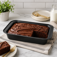 10-Inch Nonstick Rectangular Loaf Pan – Deep Bread, Cake & Meatloaf Baking Pan, Black