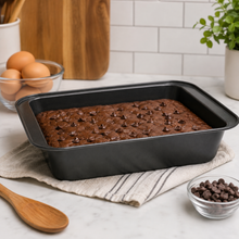 10.75-Inch Nonstick Rectangular Loaf Pan – Deep Black Baking Pan