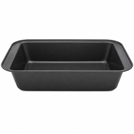 10.75-Inch Nonstick Rectangular Loaf Pan – Deep Black Baking Pan
