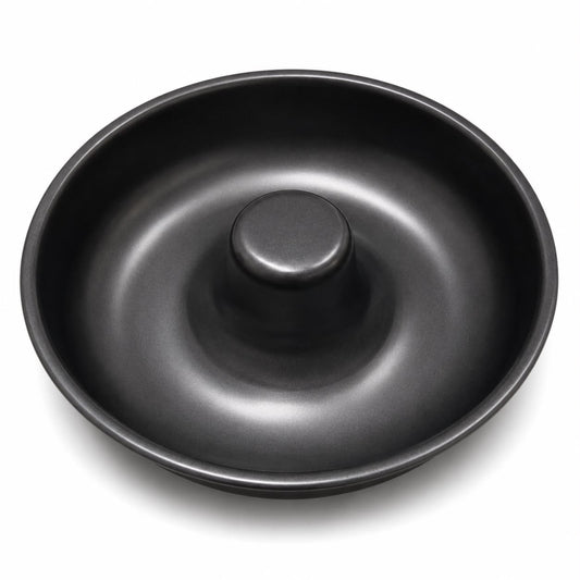 Round Tube Cake Baking Pan, Black, 8.5 Inch