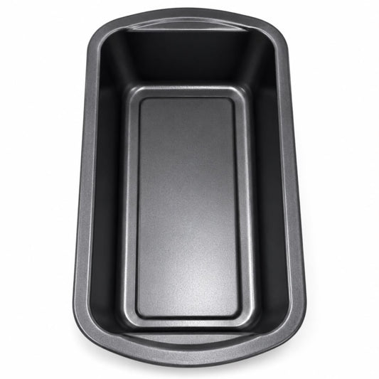 11" Nonstick Rectangular Bread Loaf Pan – Deep Baking Pan for Bread, Banana Bread, Pound Cake & Meatloaf – Black