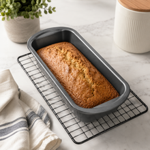 9" Nonstick Rectangular Bread Loaf Pan – Deep Baking Pan for Bread, Banana Bread, Pound Cake & Meatloaf – Black