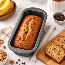 9" Nonstick Rectangular Bread Loaf Pan – Deep Baking Pan for Bread, Banana Bread, Pound Cake & Meatloaf – Black