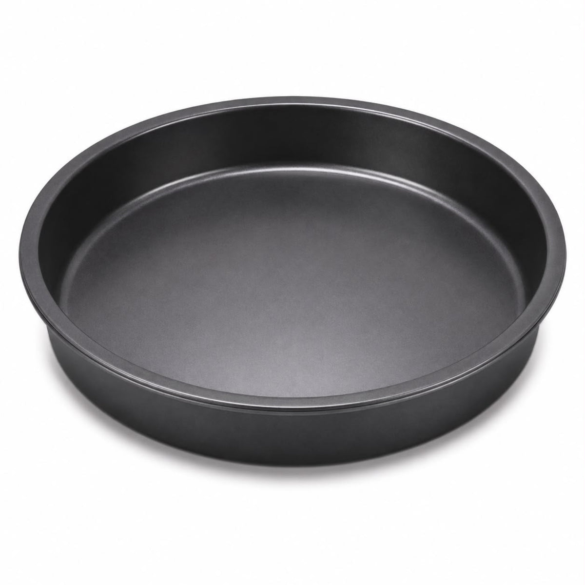 Round Cake Baking Pan, Black, 9.5 Inch