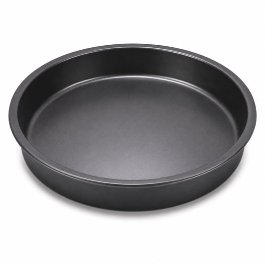 Round Cake Baking Pan, Black, 9.5 Inch