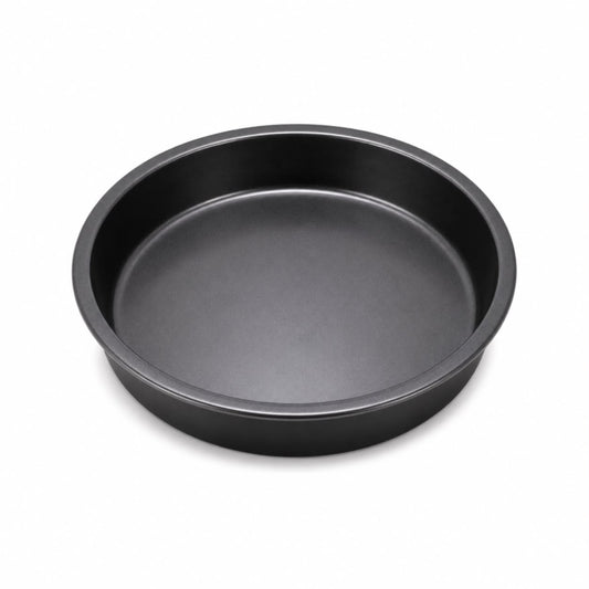 Round Cake Baking Pan, Black, 8.75 Inch