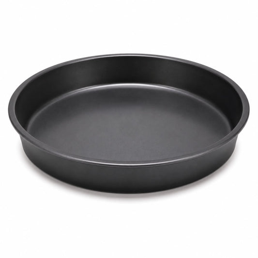 Round Cake Baking Pan, Black, 11 Inch