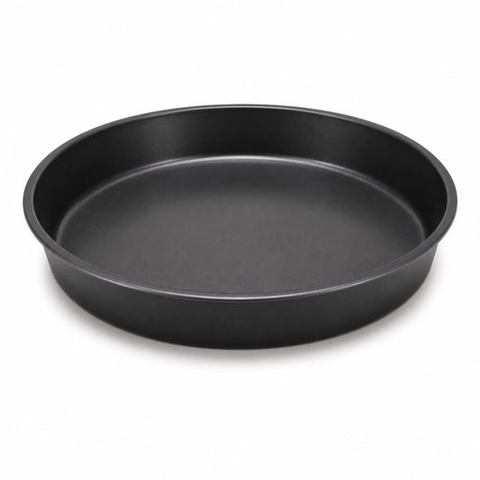 12-Inch Round Cake & Baking Pan – Black, XXL