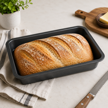 Rectangular Deep Baking Pan, Black, 14.75 Inch