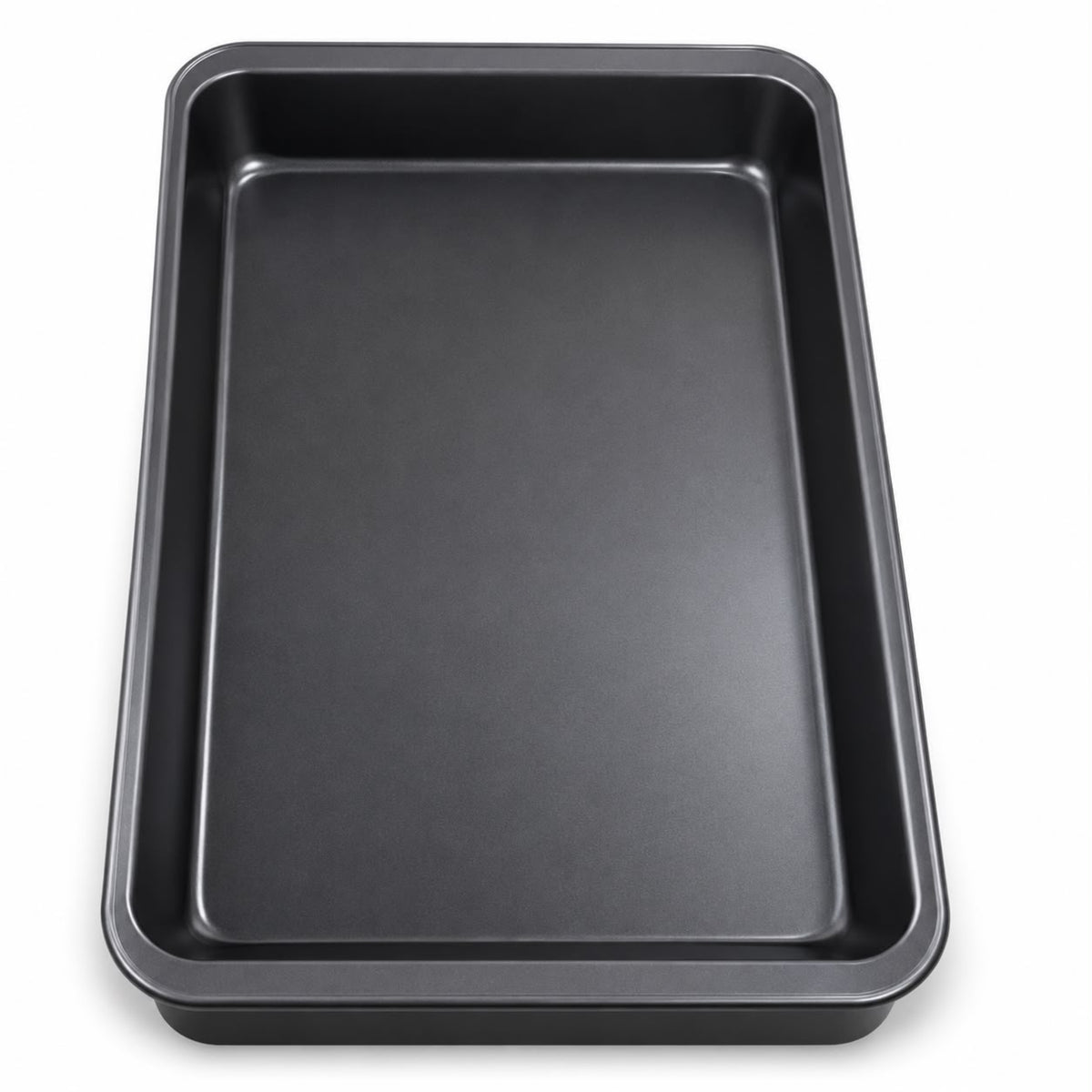 Large Rectangular Baking Pan, Black, 18.75 Inch