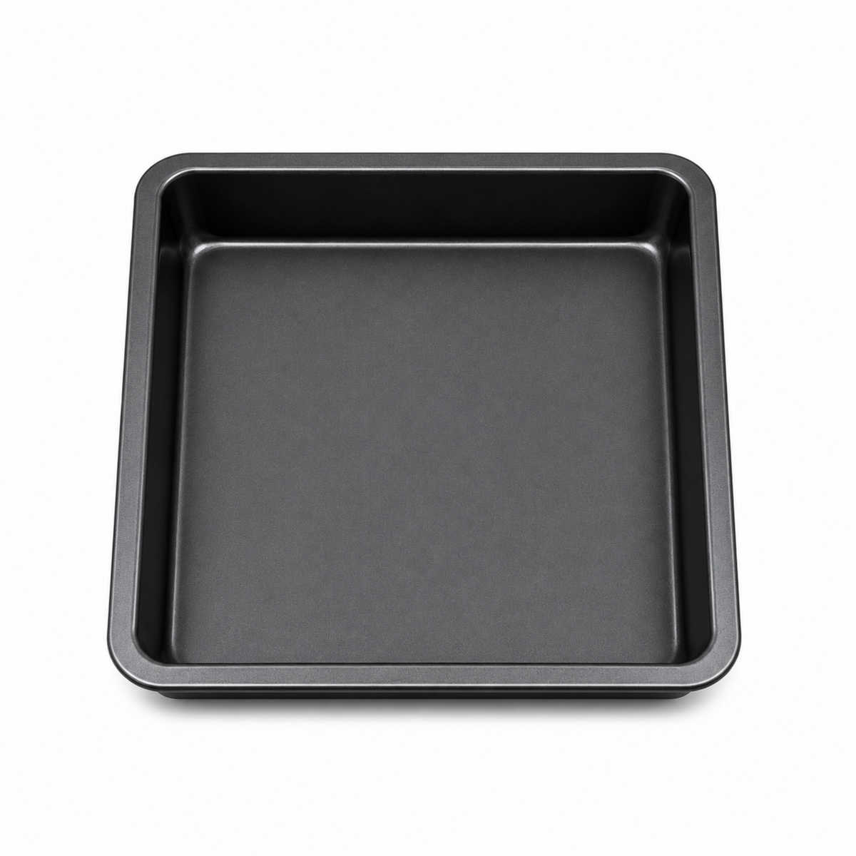Square Cake & Baking Pan – 9 x 9 x 1.75 Inch Deep Baking Tray, Black