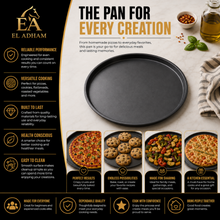 11.5-Inch Round Pizza Pan – Black
