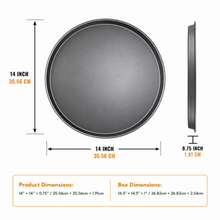 14-Inch Round Pizza Pan – Black