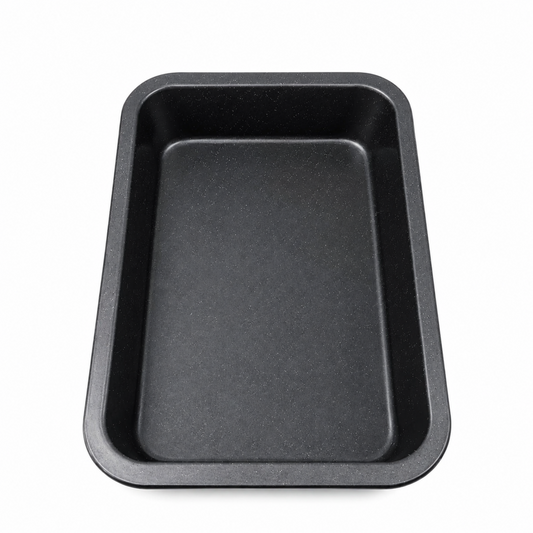 Rectangular Deep Baking Pan – 12.25 Inch Speckled Black
