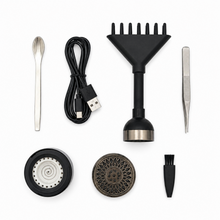 Electric Bakhoor Applicator for Hair and Clothes – Rechargeable Bakhoor Incense Diffuser with 360° Rotating Head