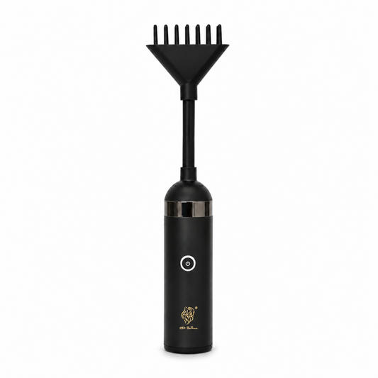 Electric Bakhoor Applicator for Hair and Clothes – Rechargeable Bakhoor Incense Diffuser with 360° Rotating Head