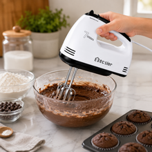 Bester Electric Hand Mixer with Dual Stainless Steel Beaters and 7-Speed Control