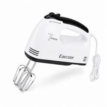 Bester Electric Hand Mixer with Dual Stainless Steel Beaters and 7-Speed Control