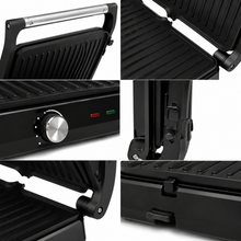 1500W Nonstick Electric Panini Press Grill with Temperature Control