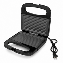 Nonstick Electric Sandwich Maker & Panini Press Grill, 750W, Black