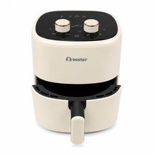 5 L Electric Air Fryer with Adjustable Temperature and Timer, Cream, 1200 W