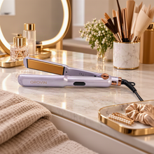 GROVIN Professional Hair Straightener – Fast Heating Flat Iron with Digital Controls & 360° Swivel Cord