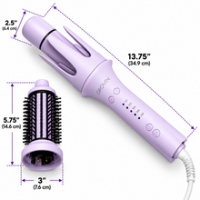 GROVIN 3-in-1 Automatic Hair Styling System – Curl, Wave & Straighten with Interchangeable Attachments