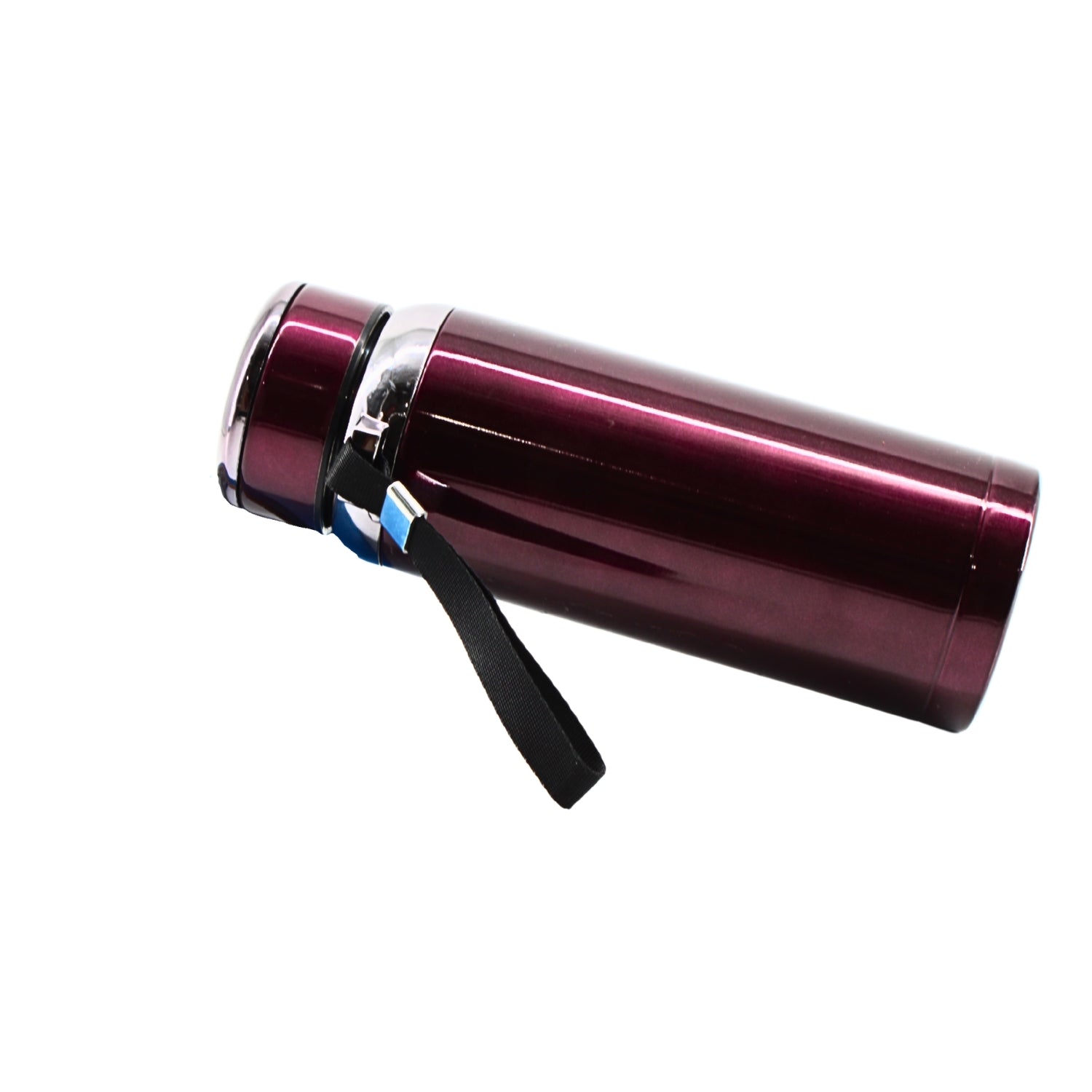 Stainless Steel Water Thermos - Burgundy - 9" x 3.75" x 3" - ثالاجة ماء