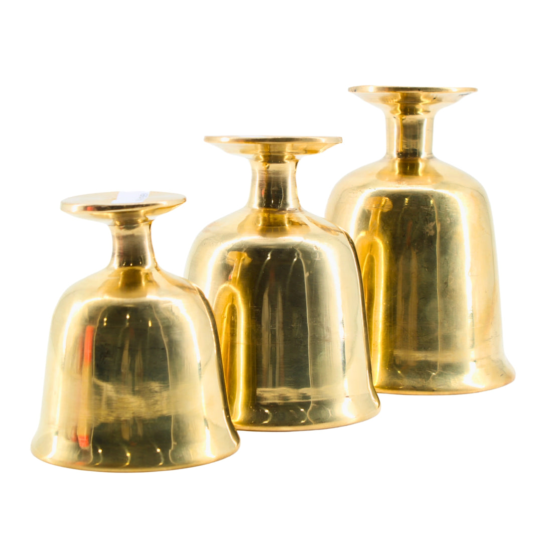 Set of 3 Gold Stainless Steel Mortar & Pestle | www.eladhamdist.com