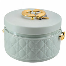 Modern Stylish Mint Green & Gold Insulated Casserole Bowls - 3 PCS (1.0L / 2.5L / 4.0L)